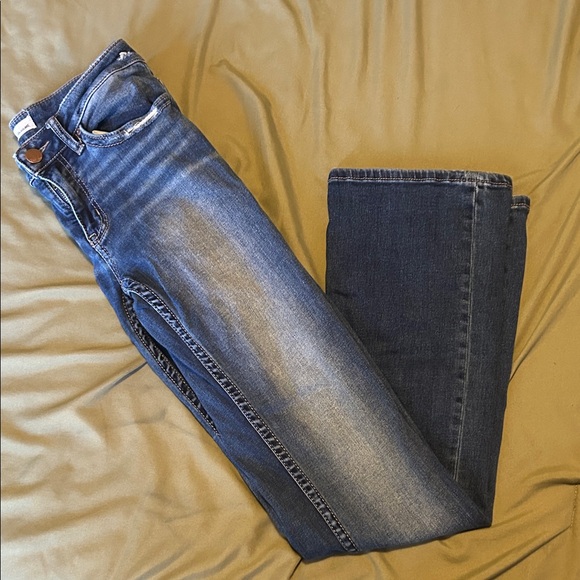 BKE Denim - BKE Stella Mid-Rise Dark Blue Jeans